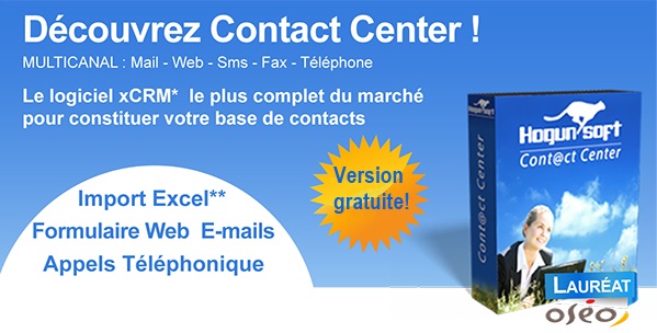 Découvez Contact Center Le Multicanal : Mail, WEB, SMS, FAX, Téléphone